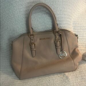 Michael Kors Tan Leather Satchel